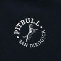 Felpa uomo Pitbull San Diego Ca con cappuccio e zip dark navy/red 11