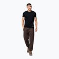 Pantaloni uomo Pitbull Hilltop Track Hatton dark chocolate 4
