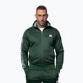 Felpa uomo Pitbull Trackjacket Tape Logo Terry Group bottle green