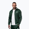 Felpa uomo Pitbull Trackjacket Tape Logo Terry Group bottle green 4