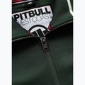 Felpa uomo Pitbull Trackjacket Tape Logo Terry Group bottle green 7