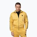 Felpa uomo Pitbull Trackjacket Tape Logo Terry Group pale yellow