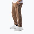 Pantaloni da uomo Pitbull Trackpants Tape Logo Terry Group coyote brown