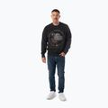Felpa uomo Pitbull Strenght & Respect Crewneck washed dark graphite 2