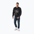 Felpa uomo Pitbull Strenght & Respect Crewneck washed dark graphite 4