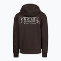 Felpa uomo Pitbull Ruffin Detroit Hooded Zip dark chocolate 6