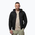 Felpa con cappuccio con zip uomo Pitbull Ruffin Detroit Hooded Zip black/black 4