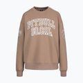 Felpa donna Pitbull Crewneck Fiora chocolate mousse 4