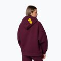Felpa donna Pitbull San Diego Hooded grape wine 3