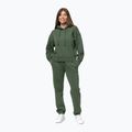 Felpa donna Pitbull Lovia Hooded sage green 2