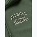 Felpa donna Pitbull Sweetie con cappuccio e zip sage green 9