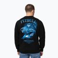 Felpa uomo Pitbull Crewneck Midnight Black 3