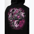 Felpa donna Pitbull Tattoo Hooded black 4