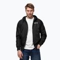 Giacca uomo Pitbull Athletic Logo Nylon Hooded black
