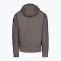 Giacca uomo Pitbull Athletic Logo Nylon Hooded taupe 6