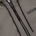 Giacca uomo Pitbull Athletic Logo Nylon Hooded taupe 7