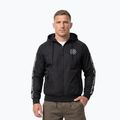 Giacca uomo Pitbull Athletic Tape Nylon Hooded black