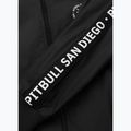 Giacca uomo Pitbull Athletic Tape Nylon Hooded black 7