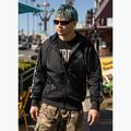 Giacca uomo Pitbull Athletic Tape Nylon Hooded black 9