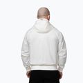 Giacca uomo Pitbull Athletic Tape Nylon Hooded off white 3