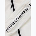 Giacca uomo Pitbull Athletic Tape Nylon Hooded off white 9