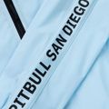 Giacca uomo Pitbull Athletic Tape Nylon Hooded light blue 10