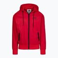 Giacca uomo Pitbull Athletic Tape Nylon Hooded red 6