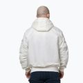 Giacca uomo Pitbull Aero Flight Hooded off white 3