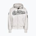Giacca uomo Pitbull Aero Flight Hooded off white 5