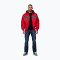 Giacca uomo Pitbull Aero Flight Hooded fluo/red 2