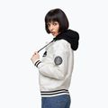 Giacca da donna Pitbull Angela San Diego Hooded Varsity off white 4