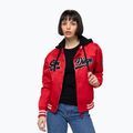 Giacca da donna Pitbull Angela San Diego Hooded Varsity fluo/red 4