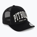 Cappellino con visiera da uomo Pitbull Mesh "Pitbull Norton" Trucker Low Profile black/black