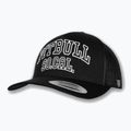 Cappellino da uomo Pitbull "SO.CAL." Retro Trucker nero/nero/bianco