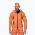 Felpa da uomo Pitbull Dogwood Hooded Zip Sweatshirt fluo orange