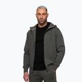 Felpa da uomo Pitbull Sampson Hooded Zip Sweatshirt grey/green 4
