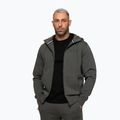 Felpa da uomo Pitbull Sampson Hooded Zip Sweatshirt grey/green 5
