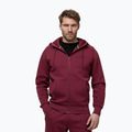 Felpa da uomo Pitbull Sampson Hooded Zip Sweatshirt burgundy
