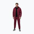 Felpa da uomo Pitbull Sampson Hooded Zip Sweatshirt burgundy 2