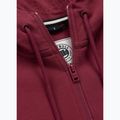 Felpa da uomo Pitbull Sampson Hooded Zip Sweatshirt burgundy 8