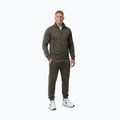 Felpa da uomo Pitbull Track Jacket Powers old green 2