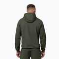 Felpa da uomo Pitbull Tape Parker Hooded old green 3
