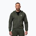 Felpa da uomo Pitbull Tape Parker Hooded Zip old green