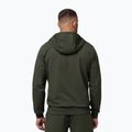 Felpa da uomo Pitbull Tape Parker Hooded Zip old green 3