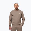 Felpa da uomo Pitbull Nugget Small Logo Crewneck brown savana