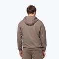 Felpa da uomo Pitbull Nugget Small Logo Hooded Zip brown savana 3
