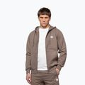 Felpa da uomo Pitbull Nugget Small Logo Hooded Zip brown savana 4