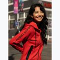 Felpa da donna Pitbull Explory Tape Hooded Zip fluo/red 14
