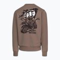 Felpa da uomo Pitbull MC Crewneck Sweatshirt brown savana 5