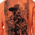 Felpa da uomo Pitbull USA Crewneck Sweatshirt fluo orange 4